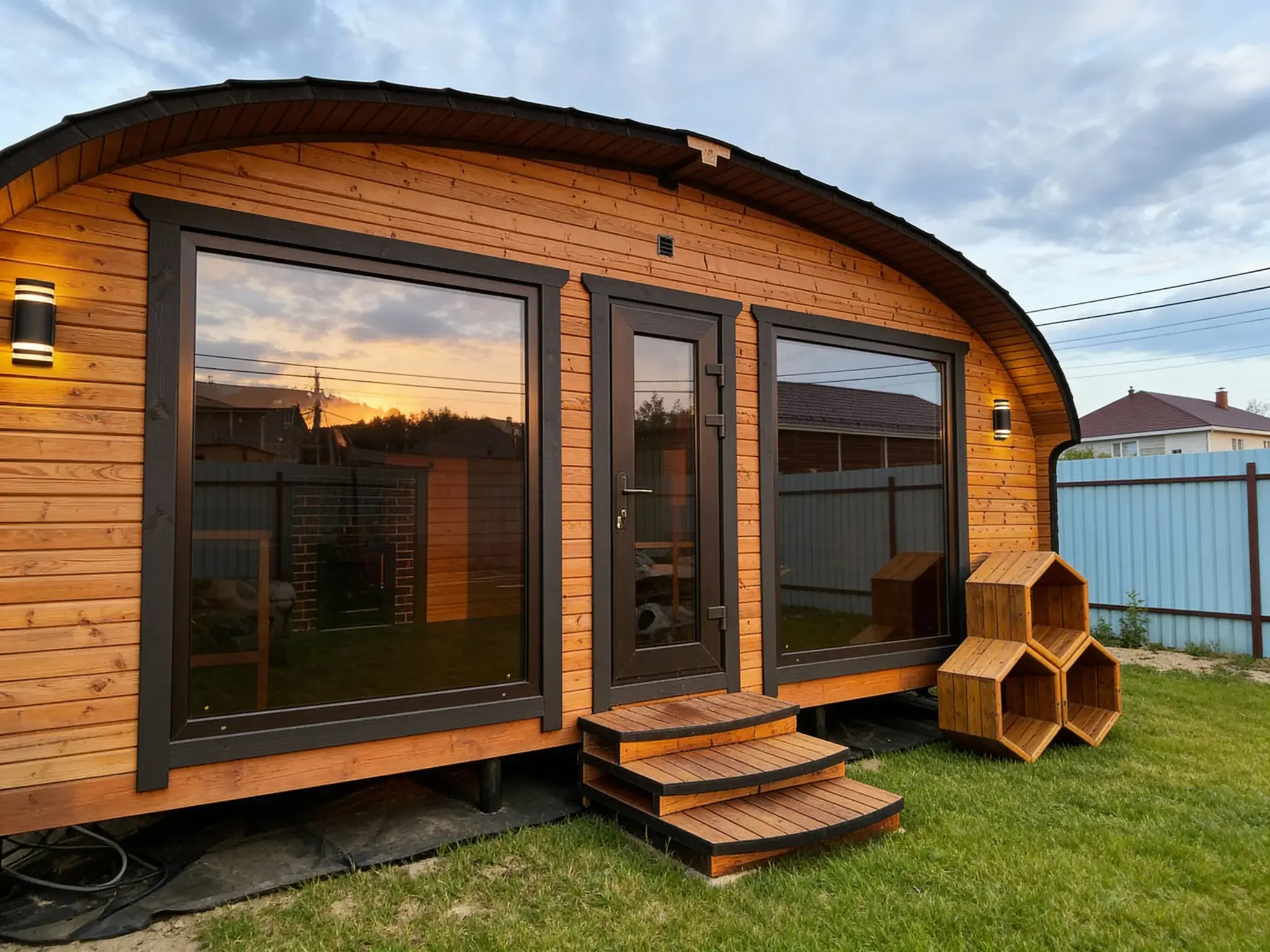 Бани из клееного бруса