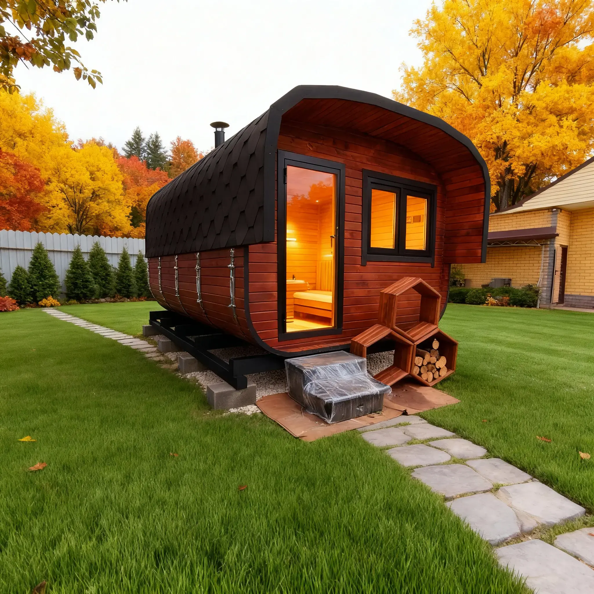 Квадро Овал 4x3м